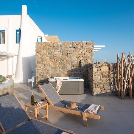 Gorgeous Studio In Cycladic Architecture Overlooking The Aegean Apartment Houlakia  Exterior photo
